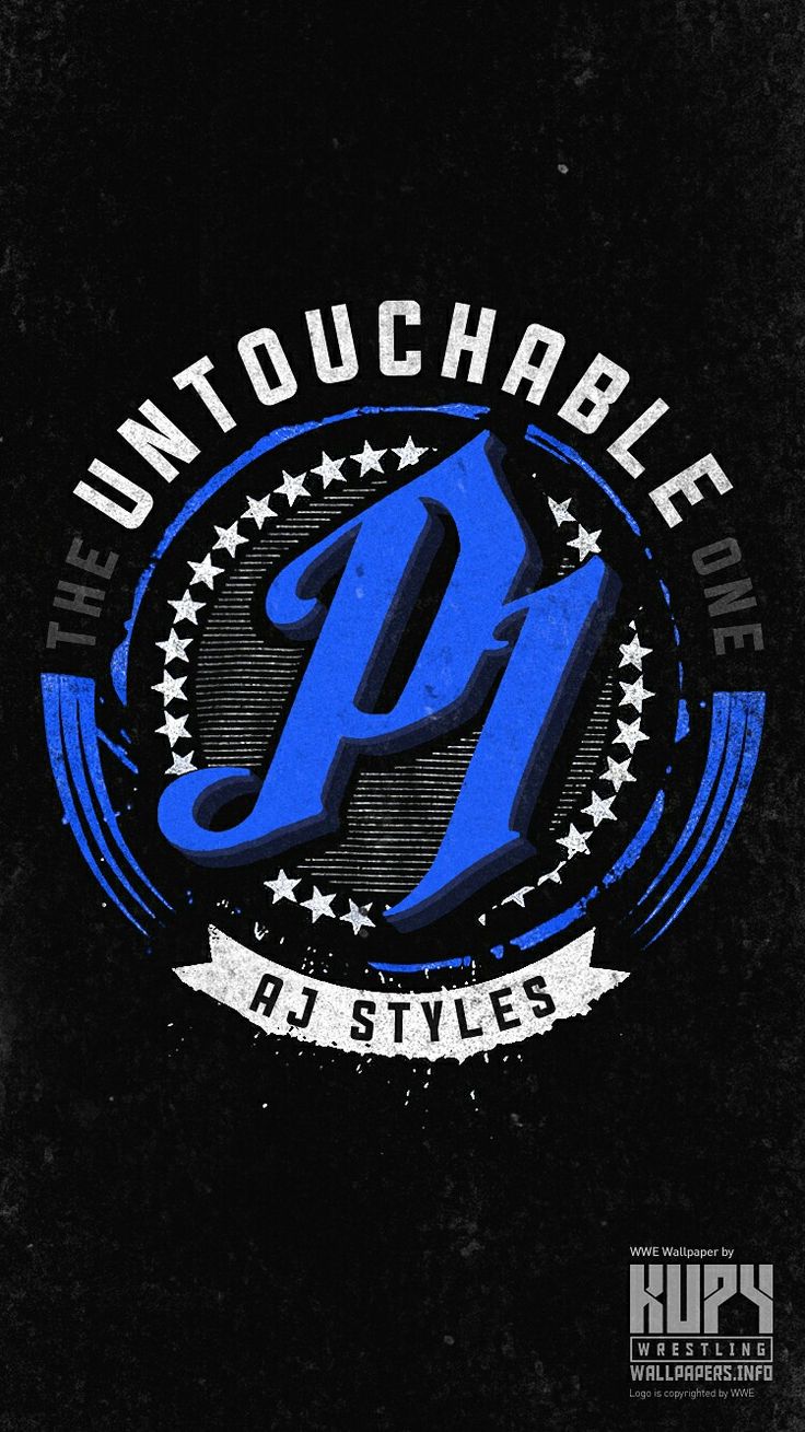 The untouchable one aj styles wwe wallpapers aj styles wwe