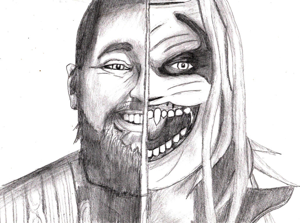 The fiend bray wyatt by allenthomasartist on