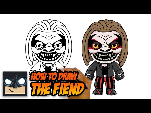 How to draw the fiend bray wyatt