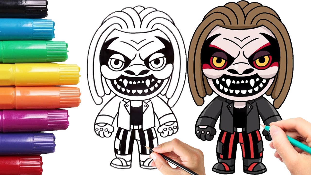 How to draw the fiend bray wyatt