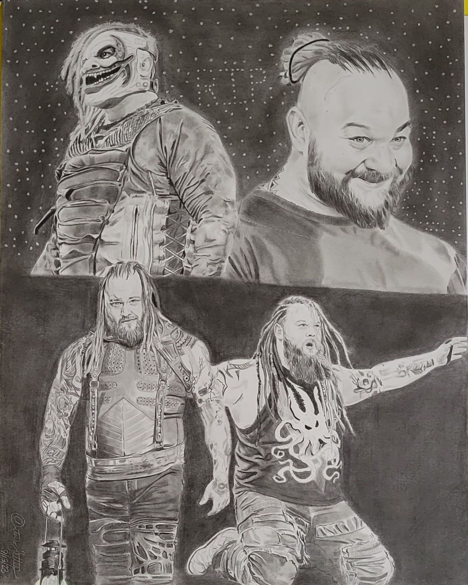 Bray wyatt tribute portrait