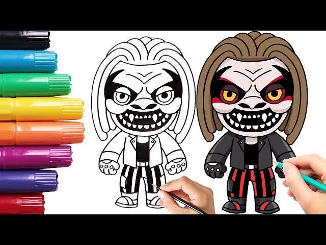 How to draw the fiend bray wyatt