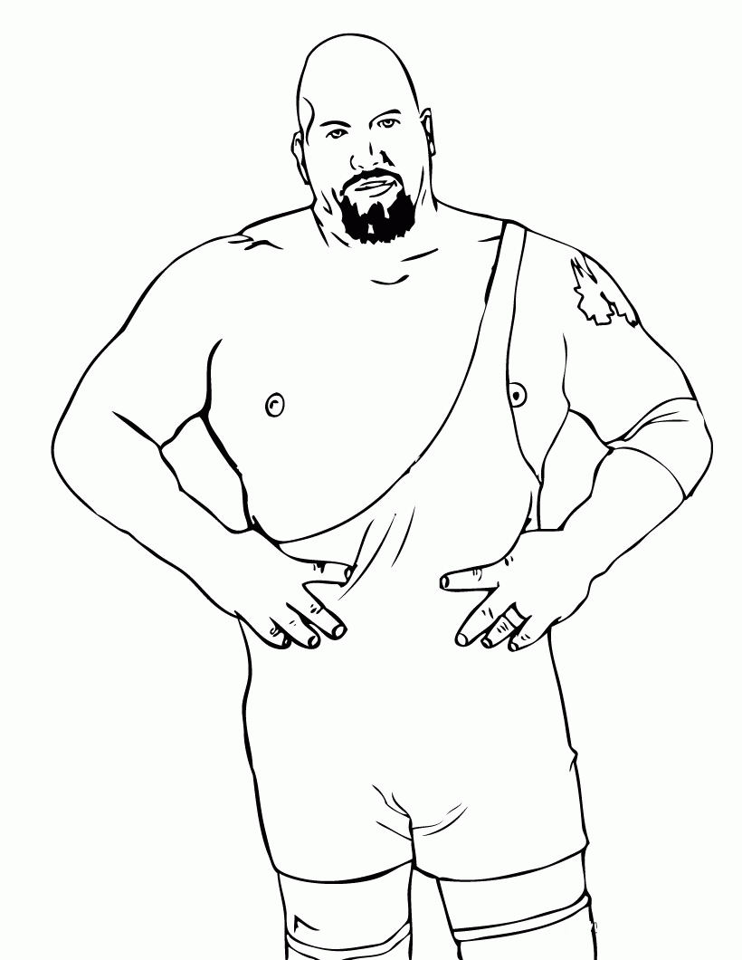 Free printable wwe coloring pages for kids printable for free download