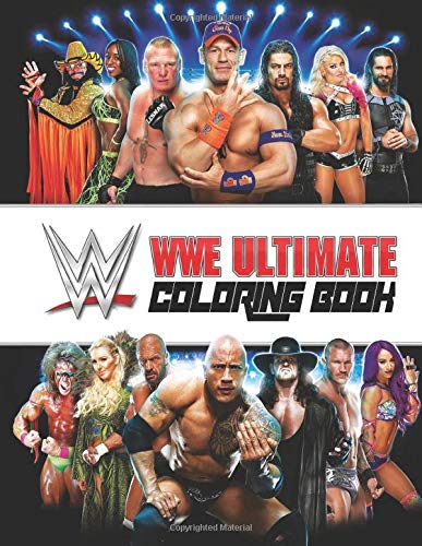 Buy wwe ultimate colorg book high quality colorg pages of all time favorite wwe superstars onle at dia