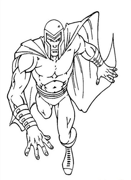 Printable x men coloring pages