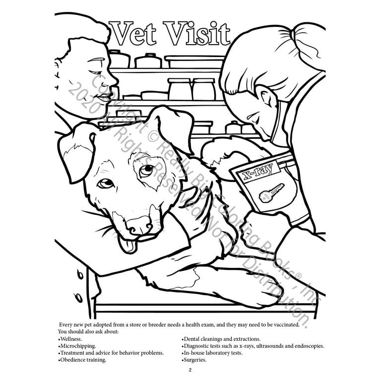 Dogs and cats really big coloring book