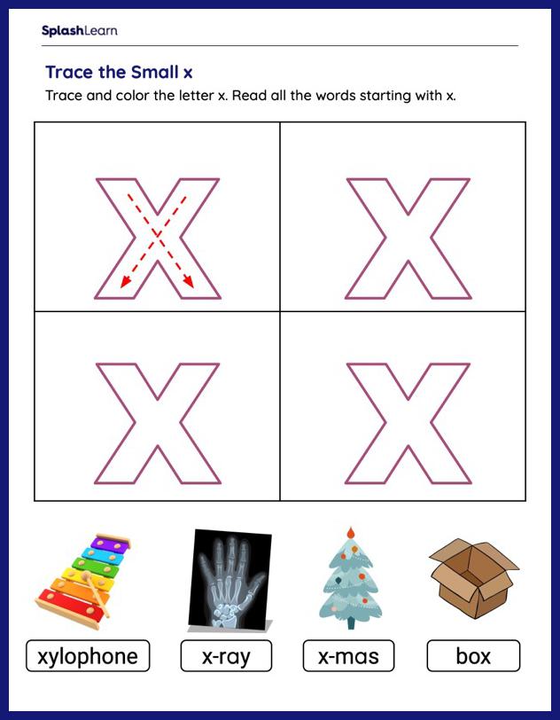 Letter tracing worksheets for preschoolers online