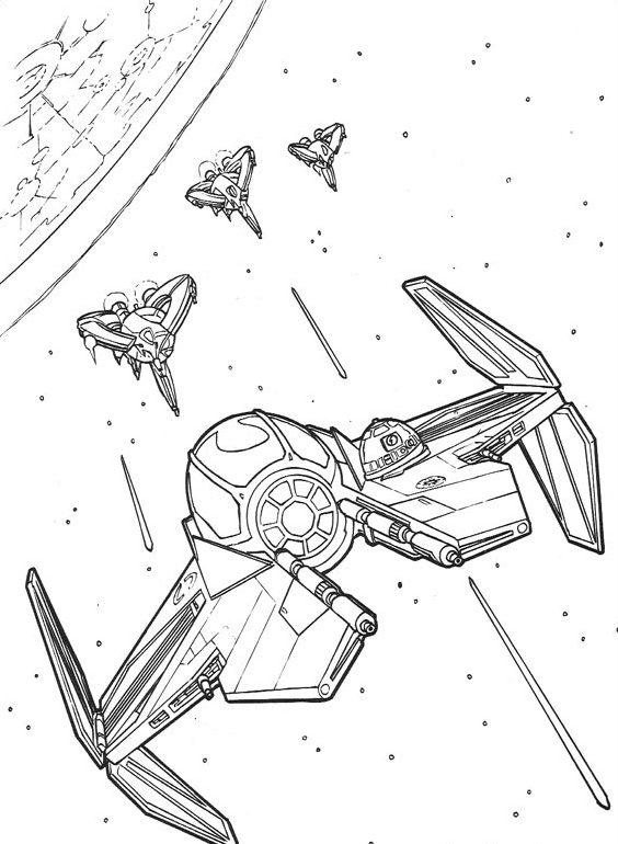 Star wars coloring pages printable