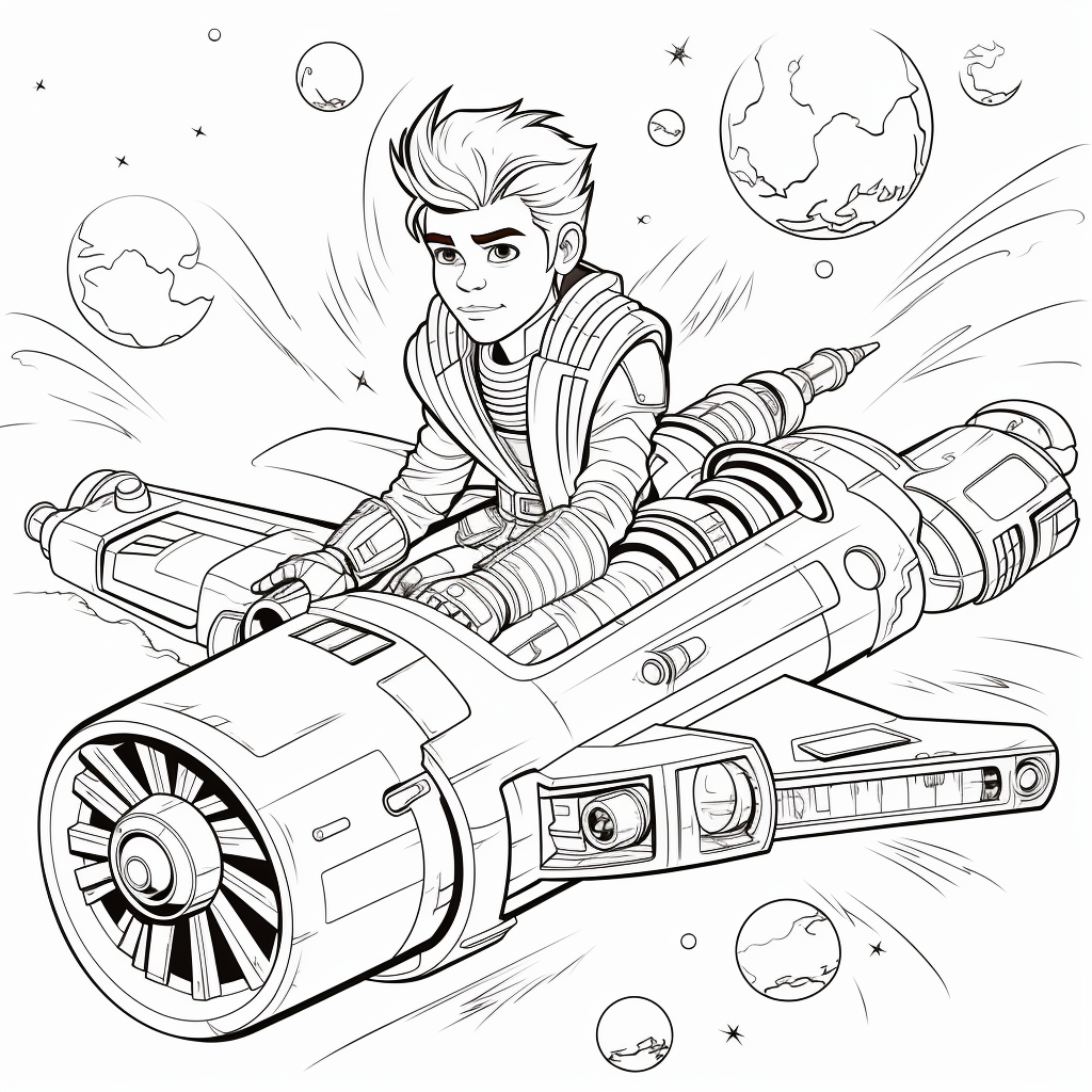 Printable star wars coloring pages for young padawans