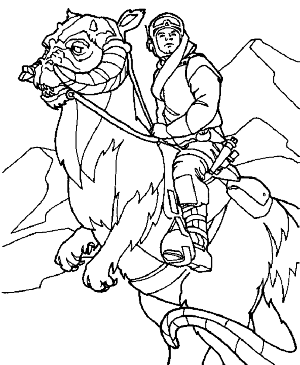 Star wars printable coloring pages