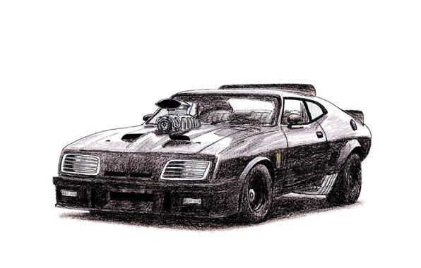 Wallpaper auto figure ford car car art auto mad max supercharger mad max v ford falcon xb gt coupe ford falcon images for desktop section ñðð