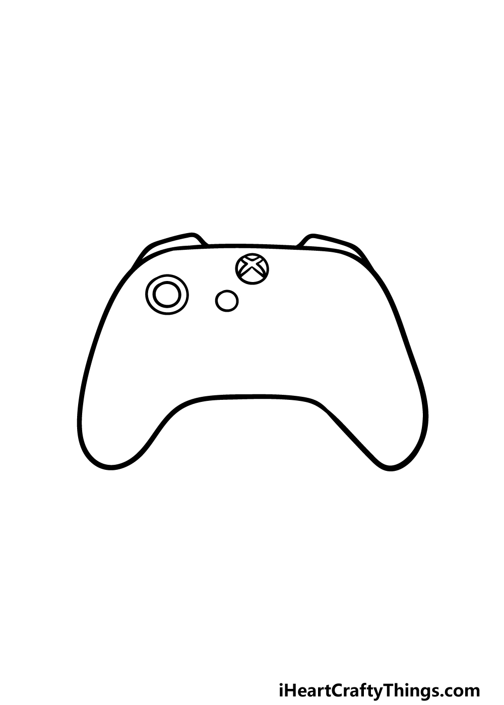 Xbox controller drawing