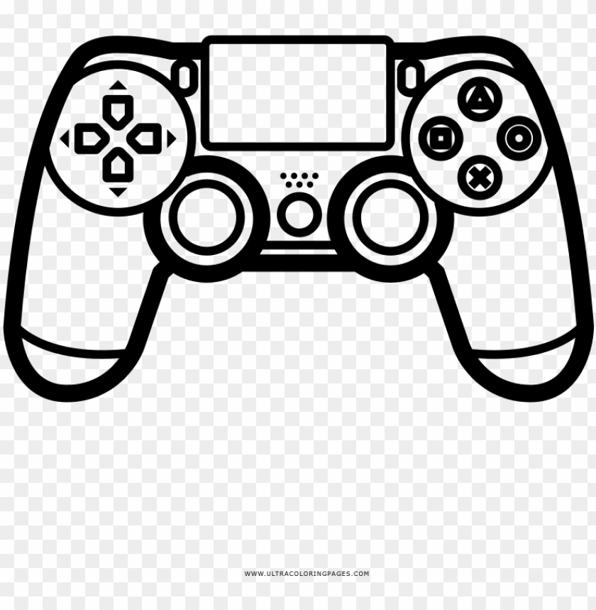 Controller coloring page