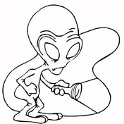 Alien coloring pages free coloring pages