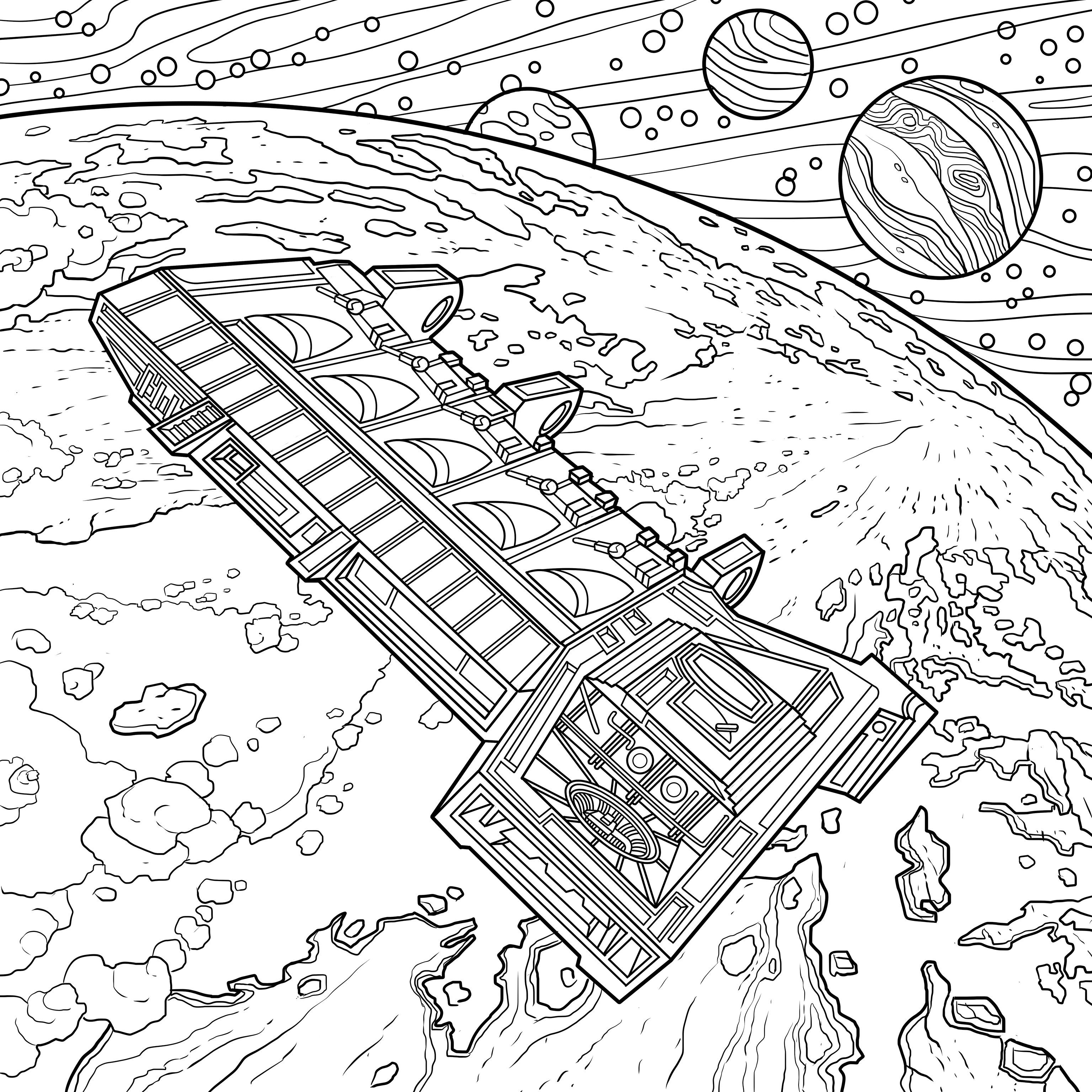 Alien the coloring book features a franchise full of iconic sci