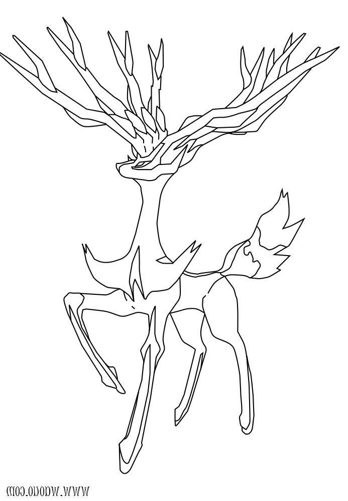 Coloriage xerneas pokãmon lãgendaire x et y ã imprimer coloriage pokemon coloriage pokemon legendaire pokemon a imprimer