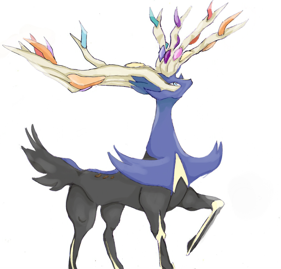 Xerneas colour by silentlightness on