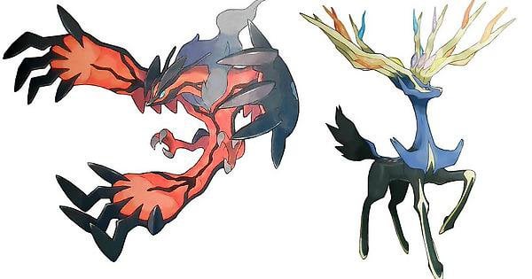 Cropped and cleaned images of xerneas and yveltaltaken from the corocoro magazine in japan this picture makes me appreciate them so more and makes me that much more excited rpokemon