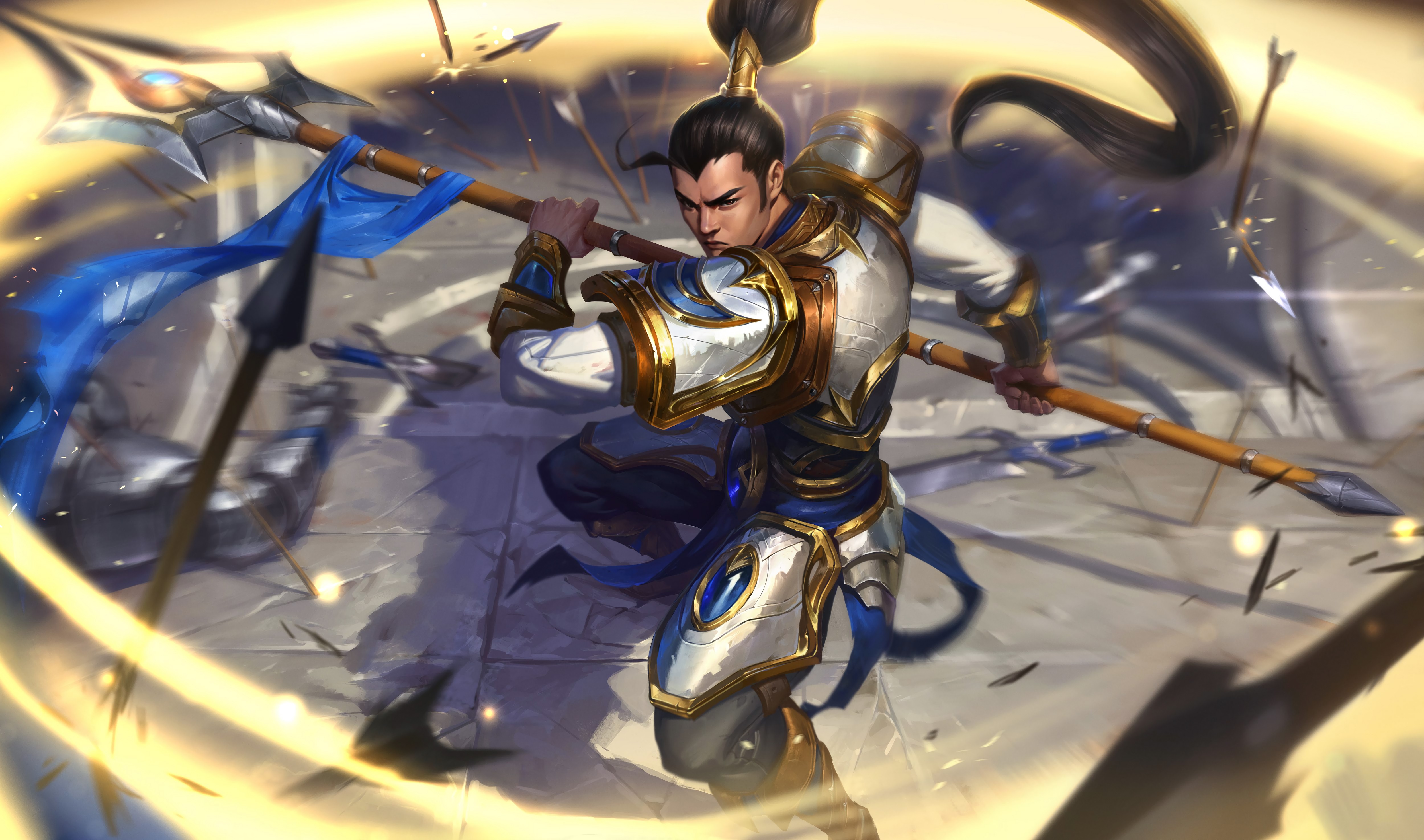 Classic xin zhao update wallpapers fan arts league of legends lol stats