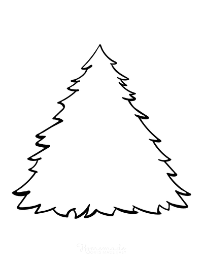 Christmas tree coloring pages for kids adults