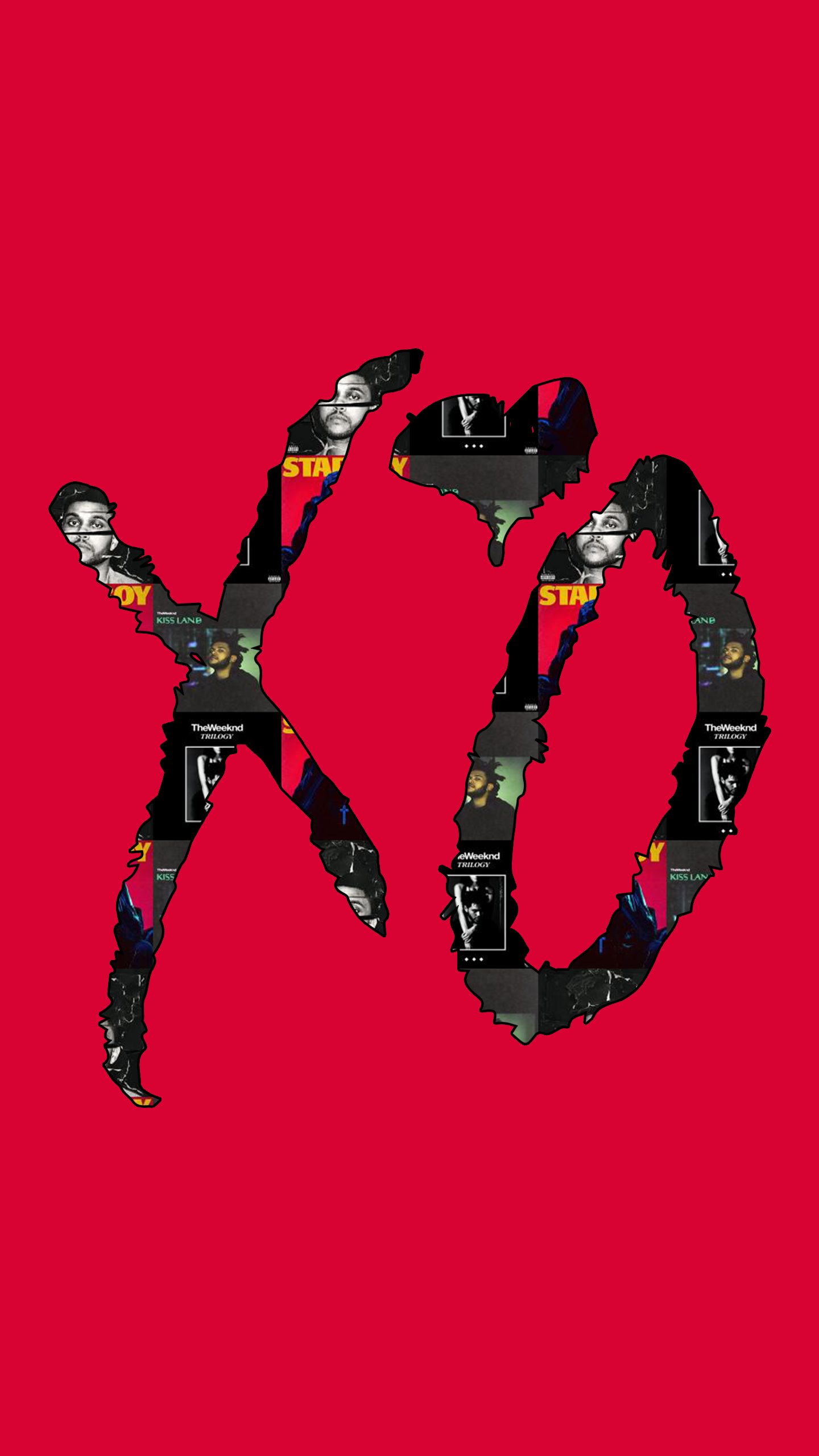 Made a simple xo wallpaper for myself thought you guys might like it as well rtheweeknd