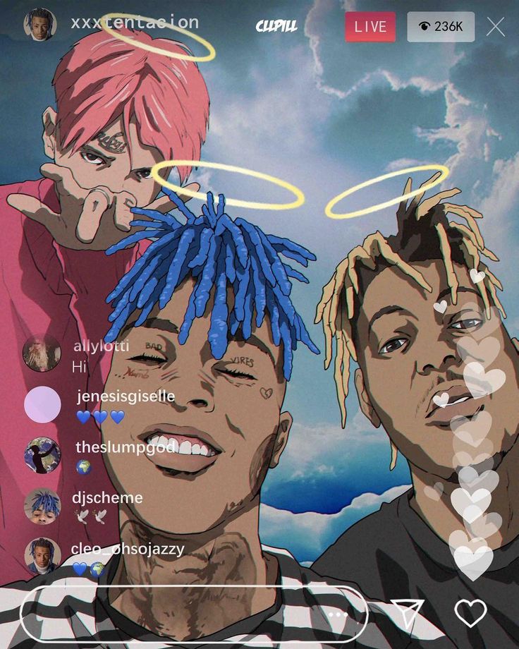 Download Free 100 Xxxtentacion And Juice Wrld Anime Drawing Wallpapers