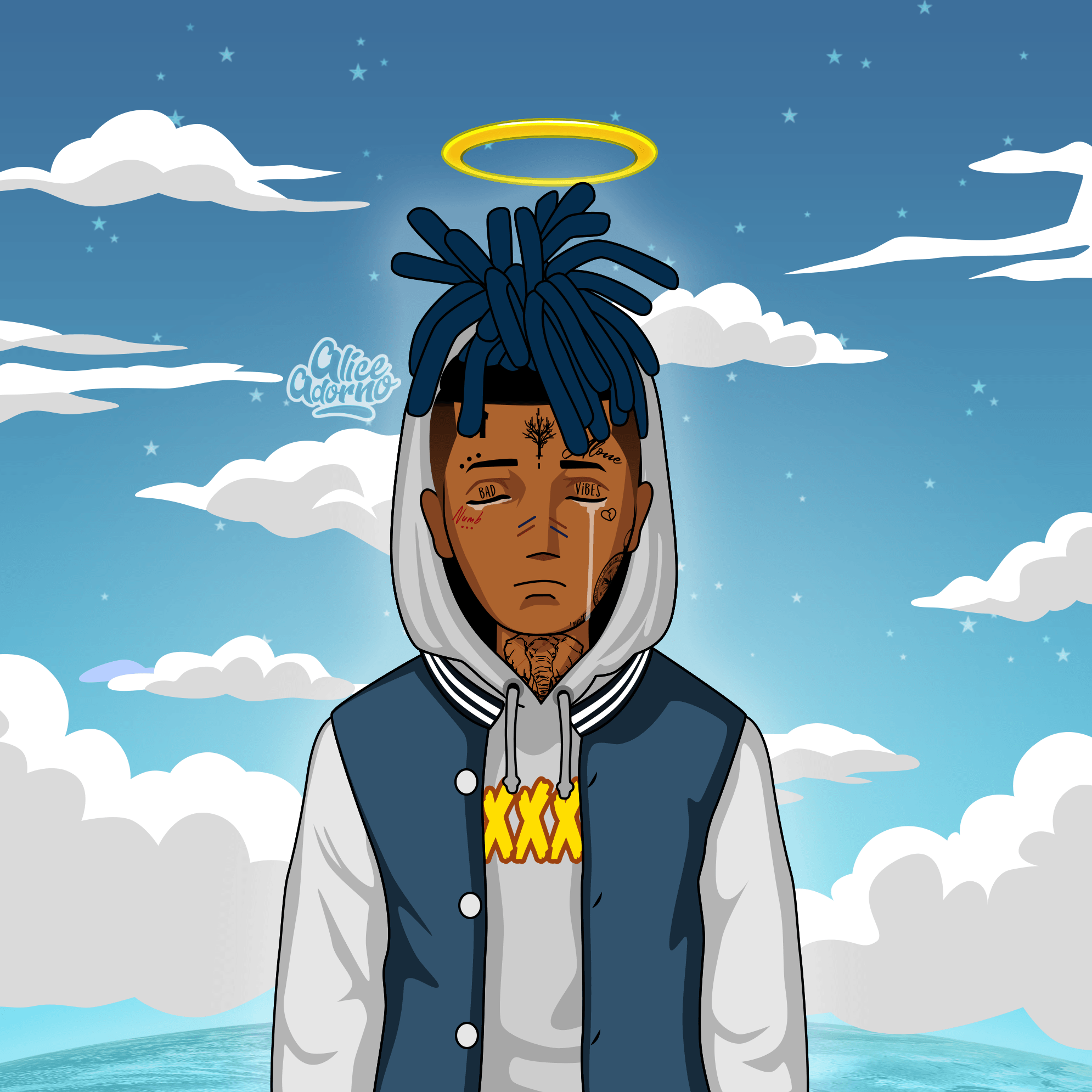 Xxxtentacion cartoon wallpapers