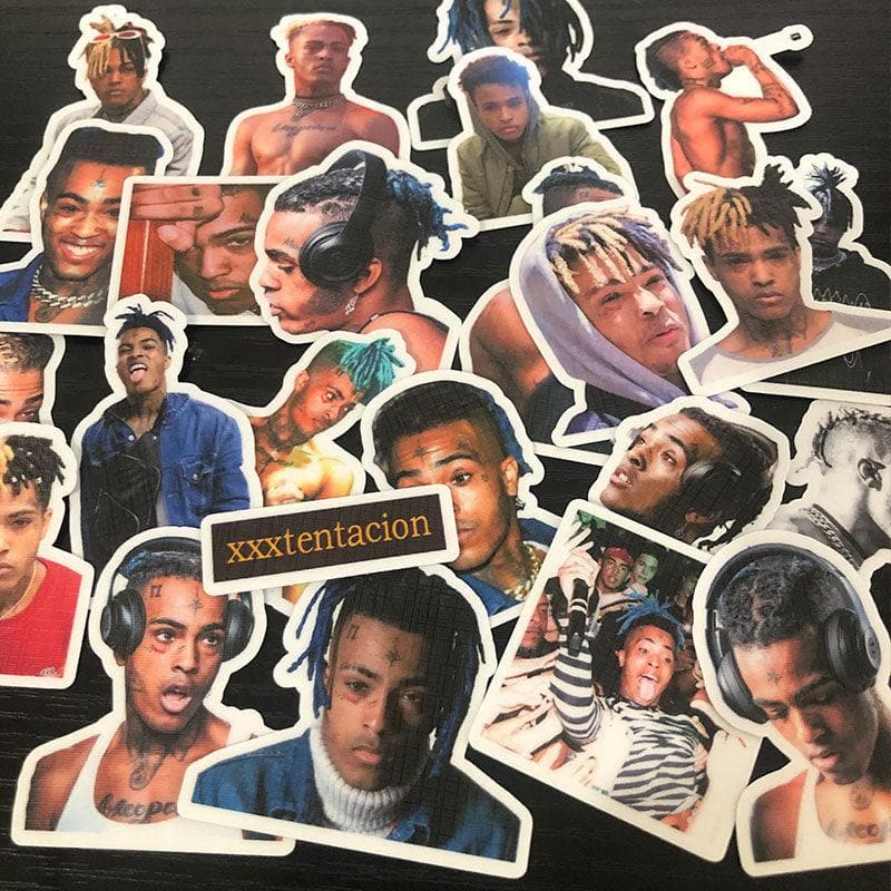 Xxxtentacion stickers vinyl sticker pack hype inda house â