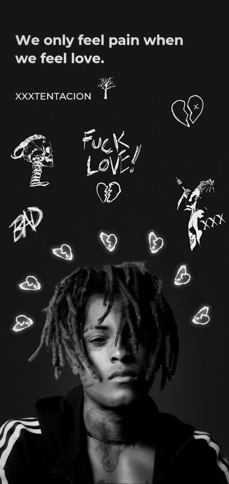 Xxxtentaction iphone wallpaper rap poster feelg loved