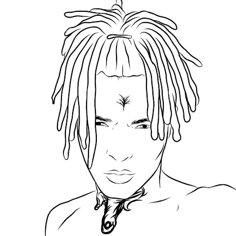 How to draw xxxtentacion