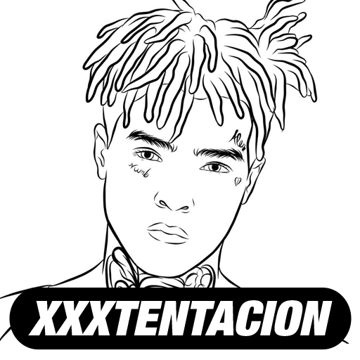 How to draw xxxtentacion