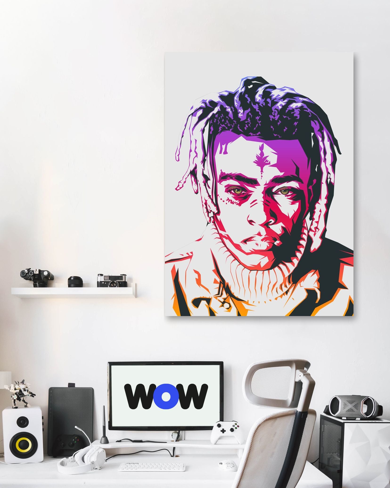 Xxxtentacion color art