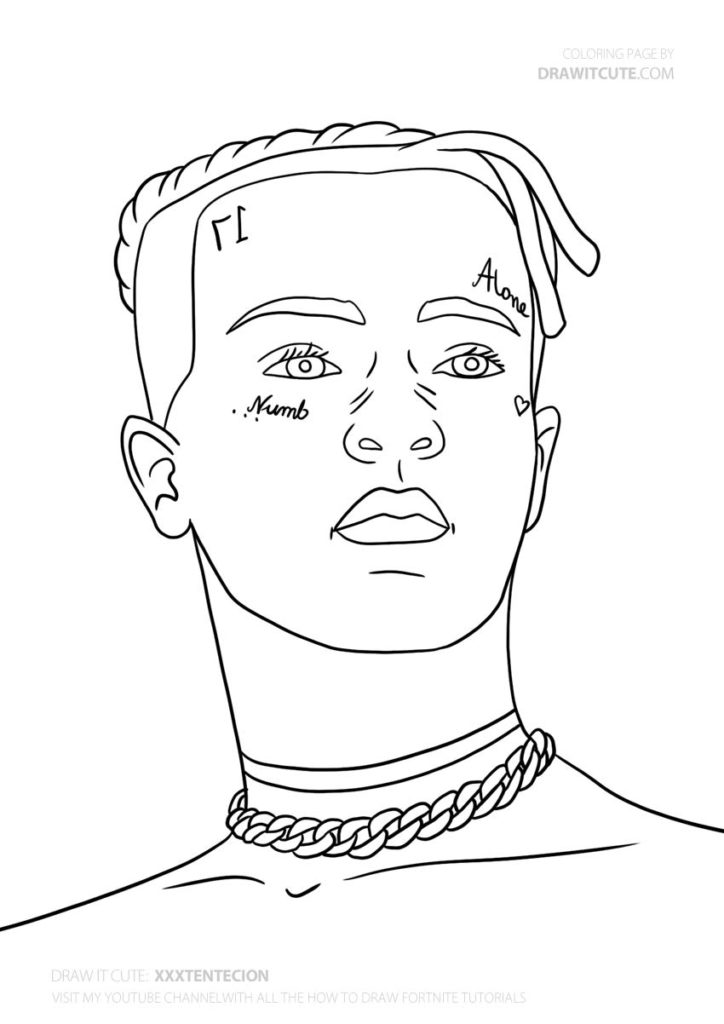 Rapper coloring pages printable for free download