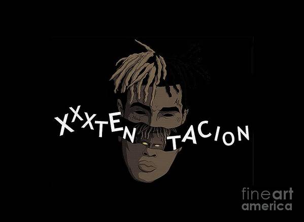 Xxxtentacion poster by milano just