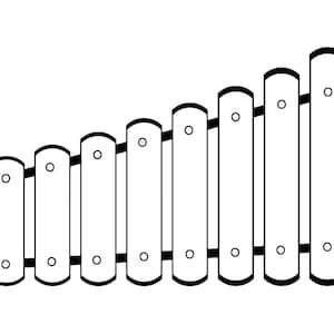 Xylophone clipart