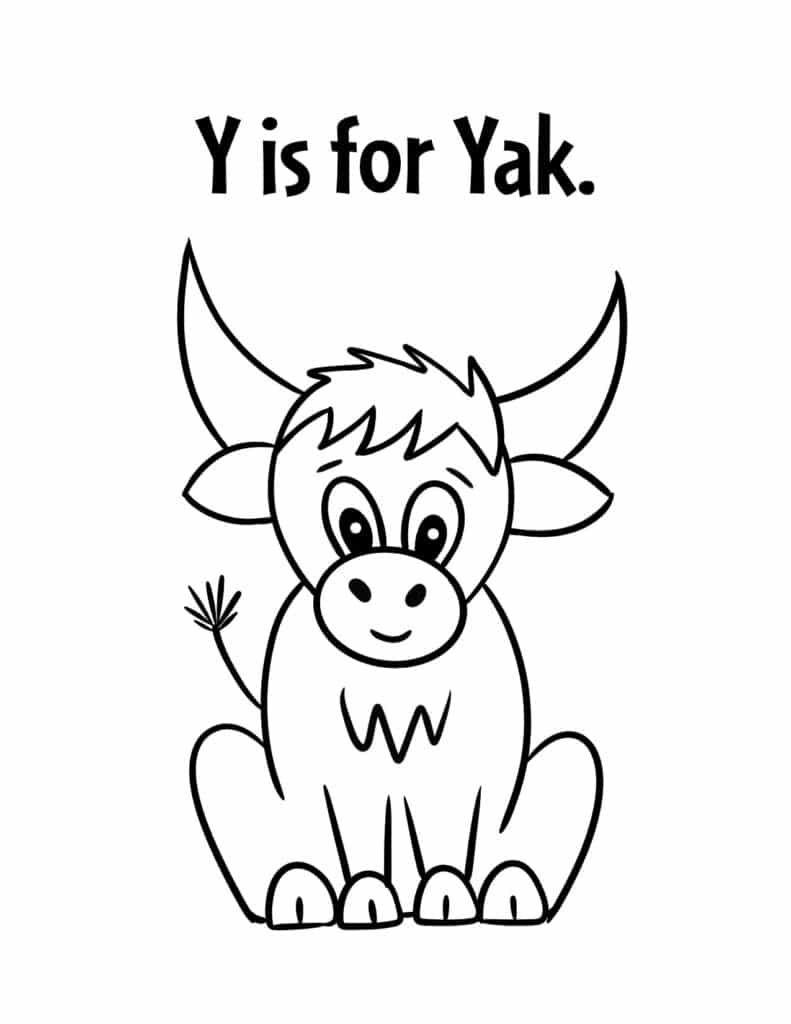 Free letter y worksheets for preschool â the hollydog blog