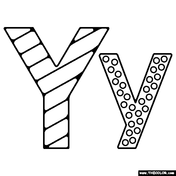 Alphabet online coloring pages