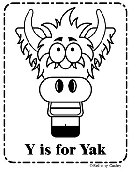 Y is for yak