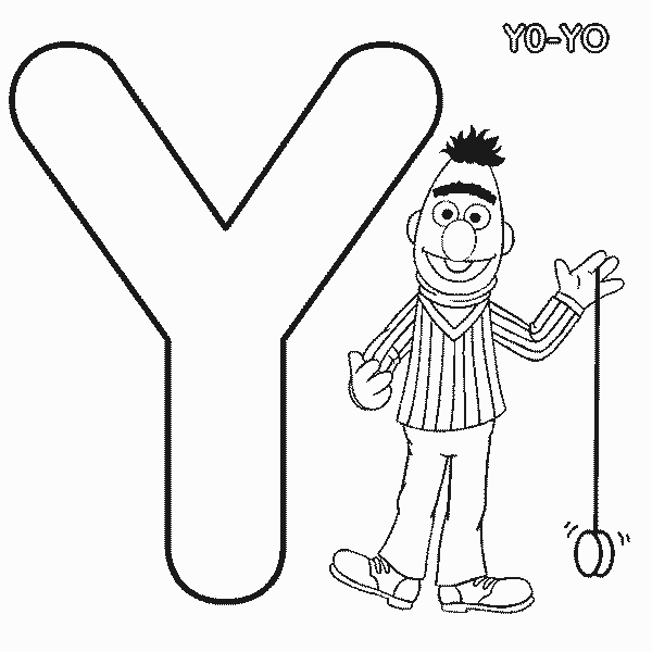 Yo yo coloring pages