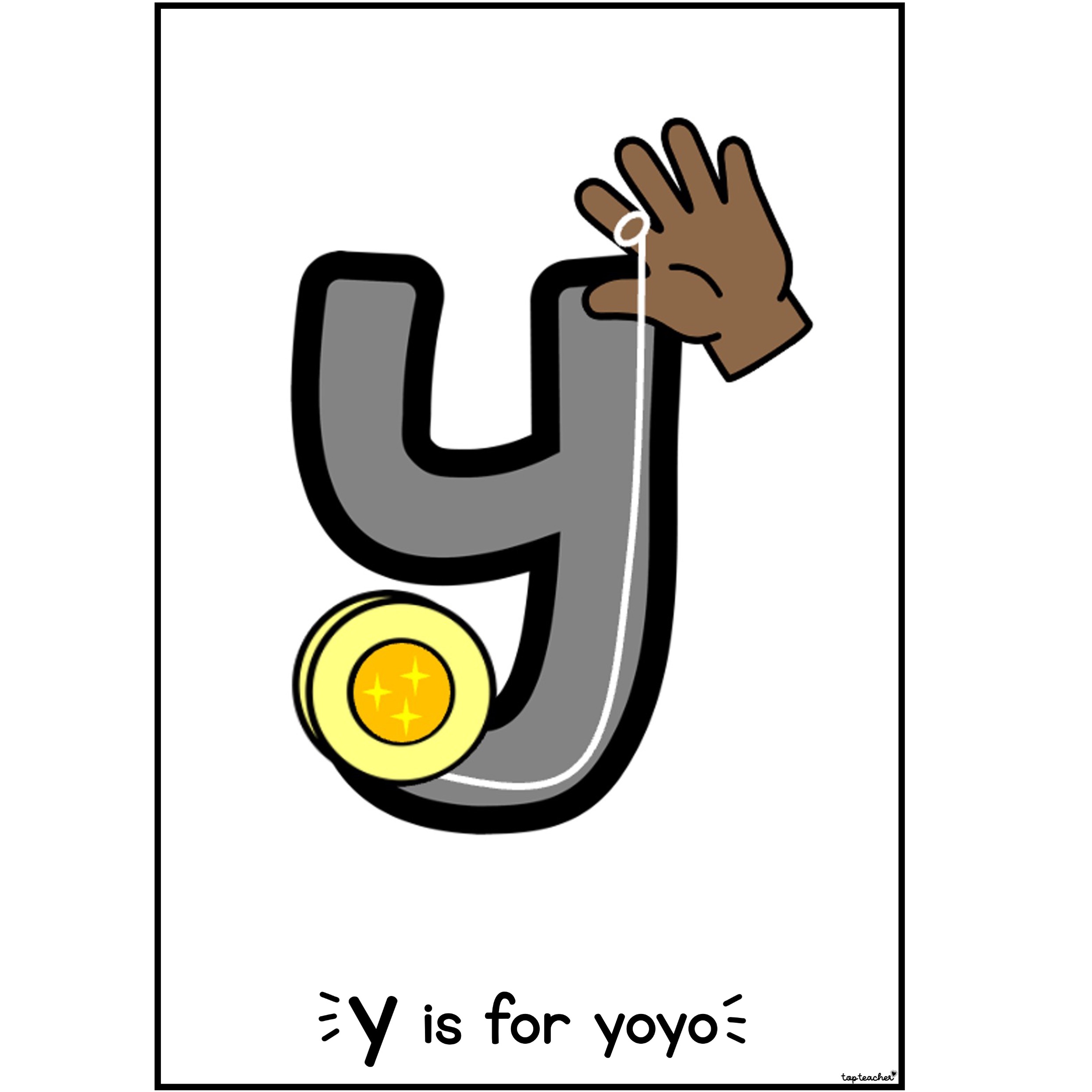 Phonics craftivity letter y