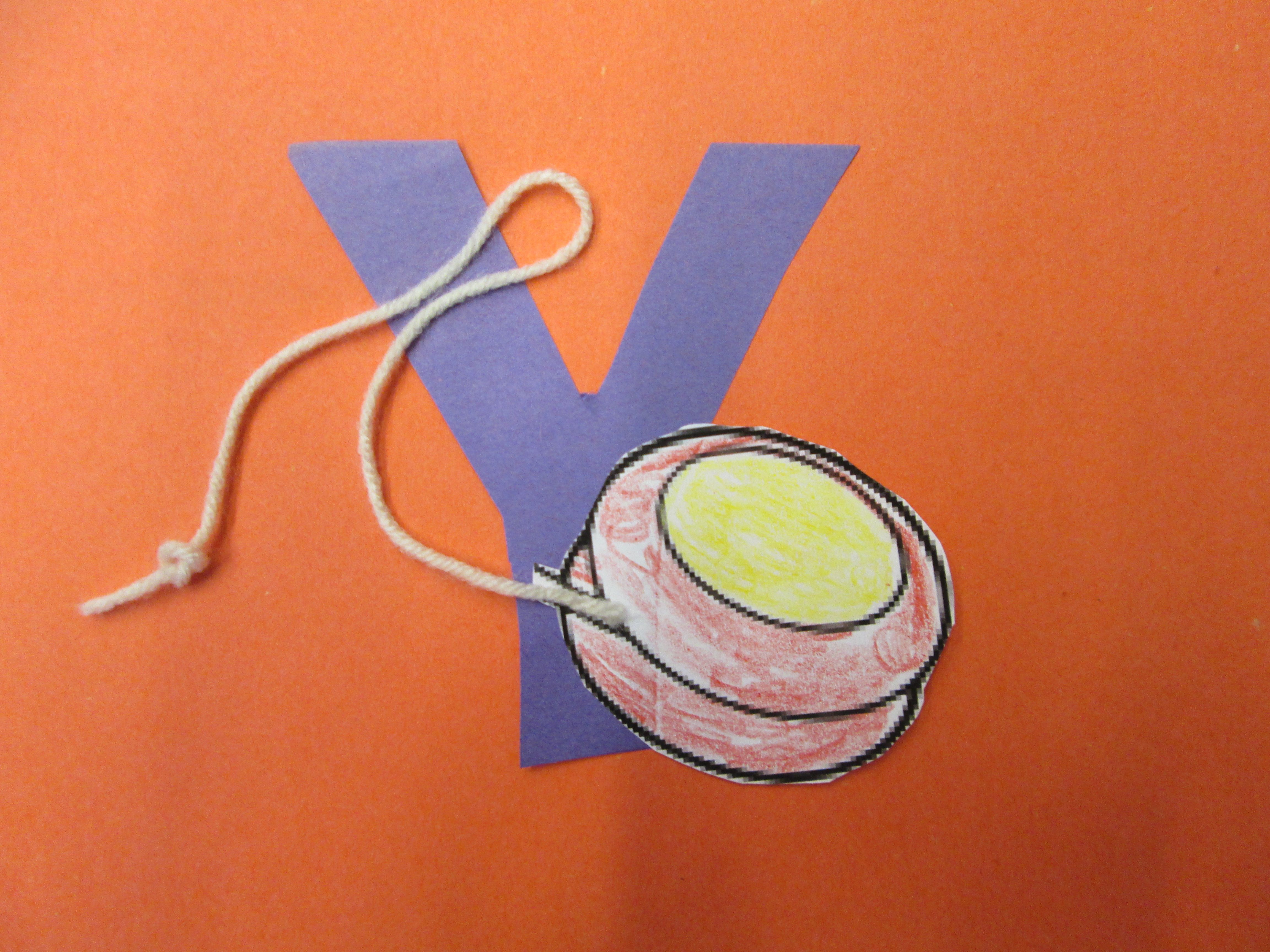 Letter y craft