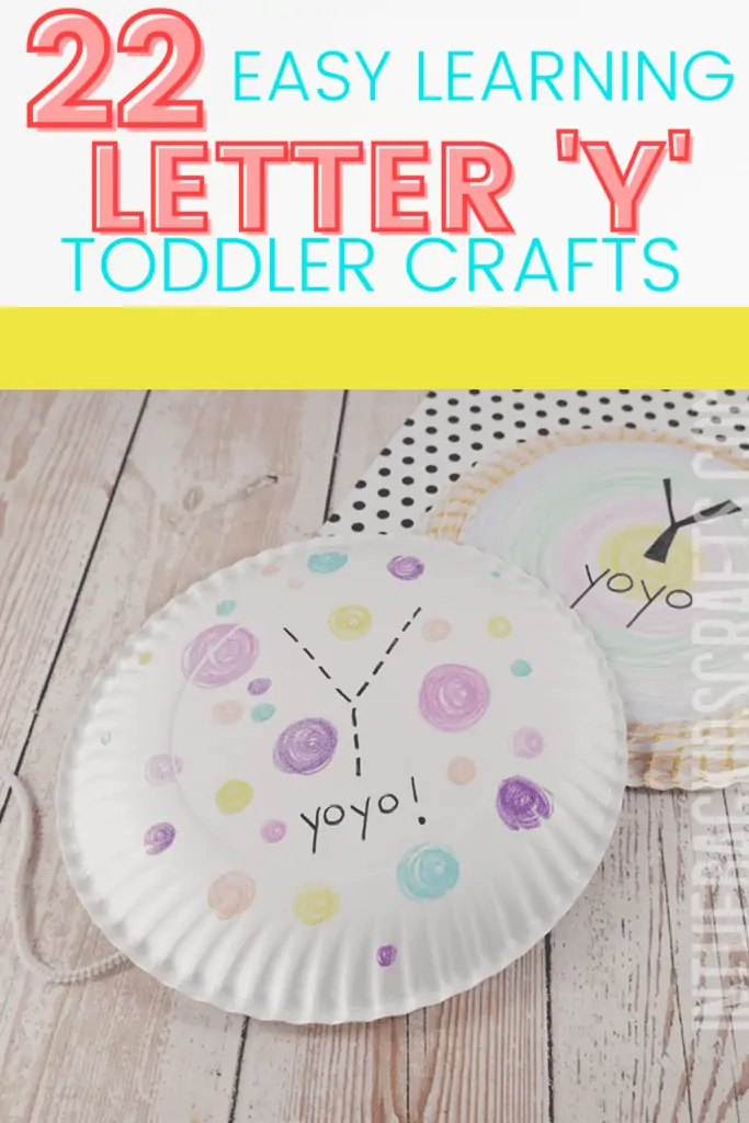 Letter y crafts for toddlers â in the bag kids crafts