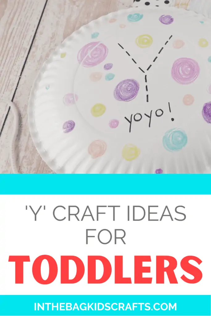 Letter y crafts for toddlers â in the bag kids crafts