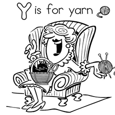 Top free printable letter y coloring pages online