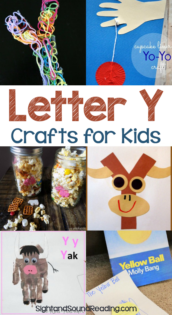 Letter y crafts mrs karles sight and sound reading