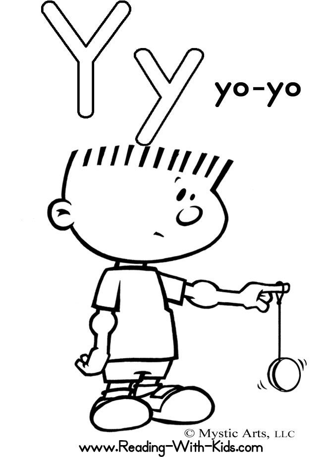Y is for yo