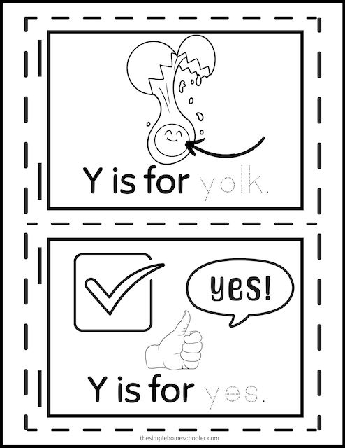 Letter y worksheets free easy print