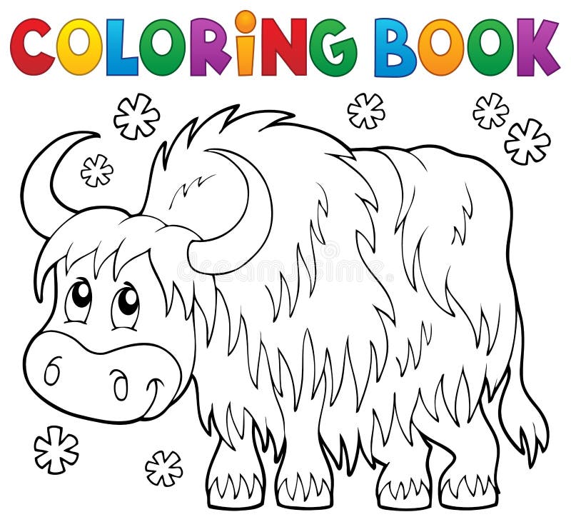 Colouring yak stock illustrations â colouring yak stock illustrations vectors clipart