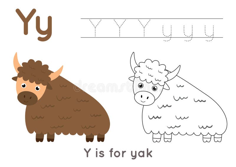 Yak coloring stock illustrations â yak coloring stock illustrations vectors clipart