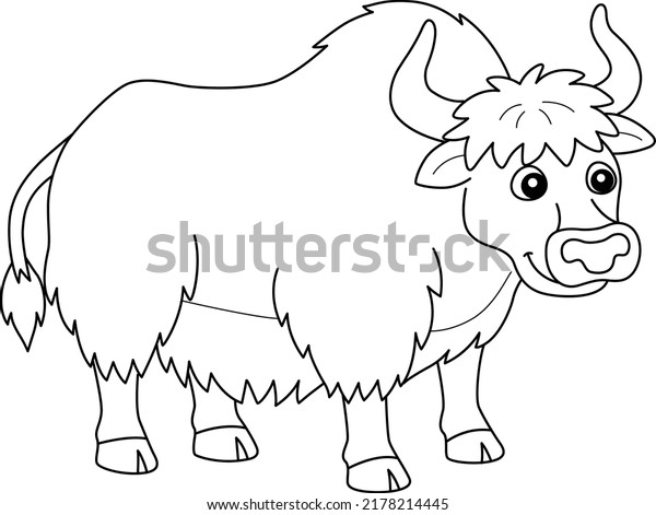 Yak coloring pages images stock photos d objects vectors